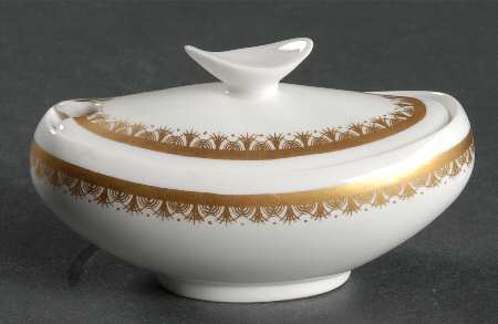Elizabethan Mustard Jar & Lid