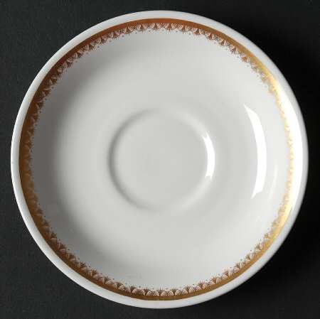 Elizabethan Saucer for Demitasse Cup