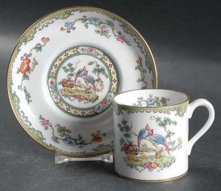 Elysee Flat Demitasse Cup & Saucer Set