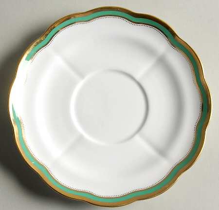 Embassy Green Saucer for Cream Soup Bowl