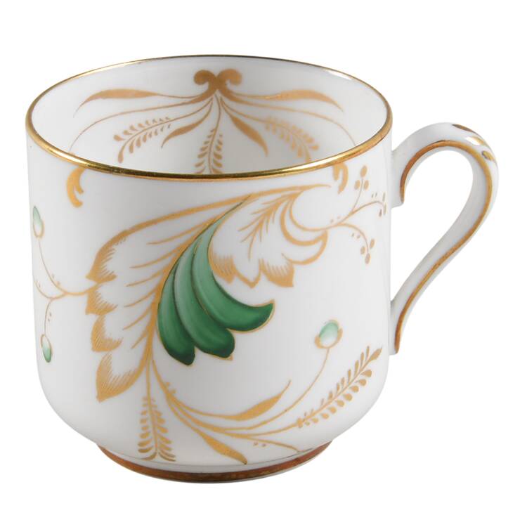 Emerald Flat Demitasse Cup