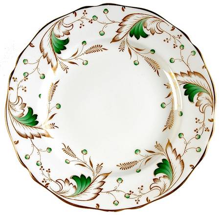 Emerald Salad Plate