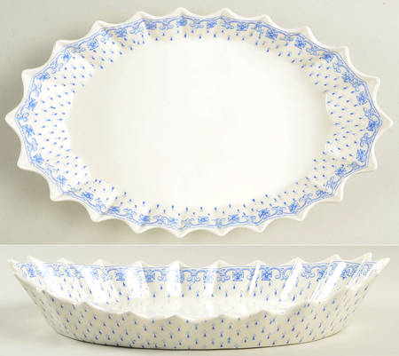 Ermine Blue Jubilee Platter