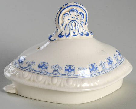Ermine Blue Lid for Teapot