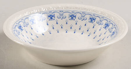 Ermine Blue Fruit/Dessert (Sauce) Bowl
