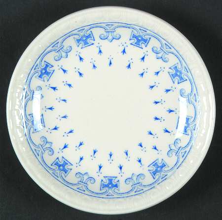 Ermine Blue Butter Pat