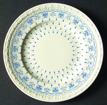 Ermine Blue Bread & Butter Plate