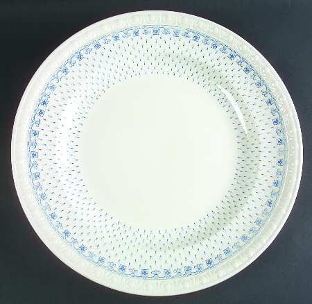 Ermine Blue 15" Chop Plate (Round Platter)