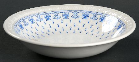 Ermine Blue Coupe Cereal Bowl