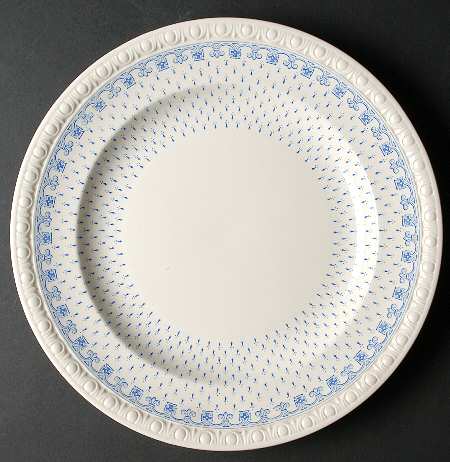 Ermine Blue 13" Chop Plate (Round Platter)