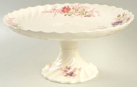 Fairy Dell 9" Diameter Pedestal Cake Stand