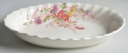 Fairy Dell 10" Oval Vegetable Bowl