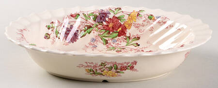 Fairy Dell 9" Oval Vegetable Bowl