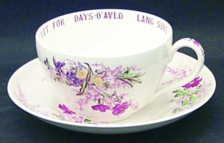 Fairy Dell Joke Cup & Saucer Set