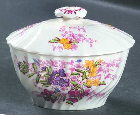 Fairy Dell Small Sugar Bowl & Lid