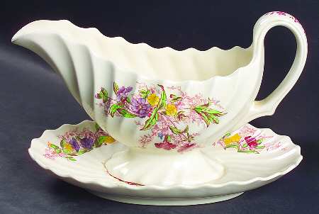 Fairy Dell Gravy Boat & Underplate