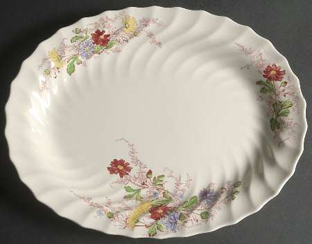 Fairy Dell 13" Oval Serving Platter