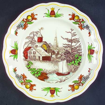 Fair Haven (Yellow Trim) by Spode