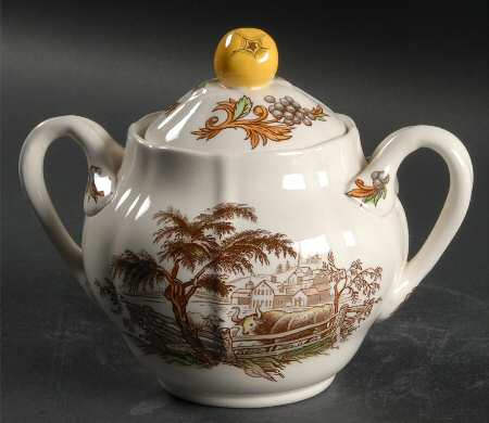 Fair Haven (No Trim) Sugar Bowl & Lid