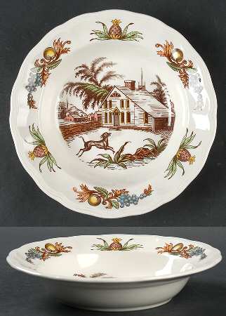 Fair Haven (No Trim) Rim Soup Bowl