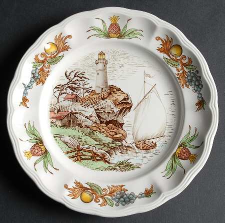 Fair Haven (No Trim) Salad Plate