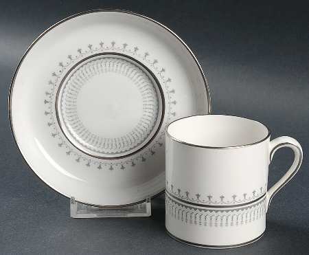 Fairfax Flat Demitasse Cup & Saucer Set