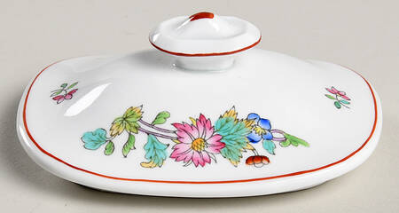 Famille Rose Lid for Sugar Bowl