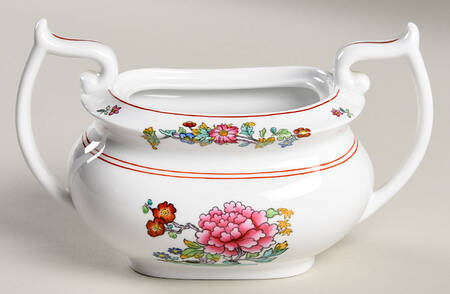 Famille Rose Sugar Bowl No Lid