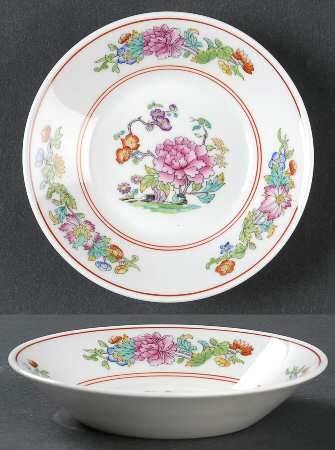 Famille Rose Fruit/Dessert (Sauce) Bowl