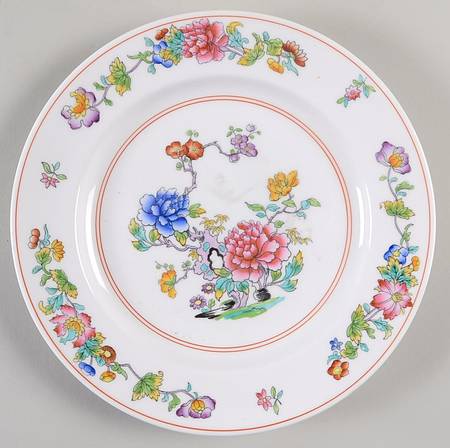Famille Rose Salad Plate