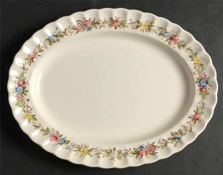 Felicity 12" Oval Serving Platter