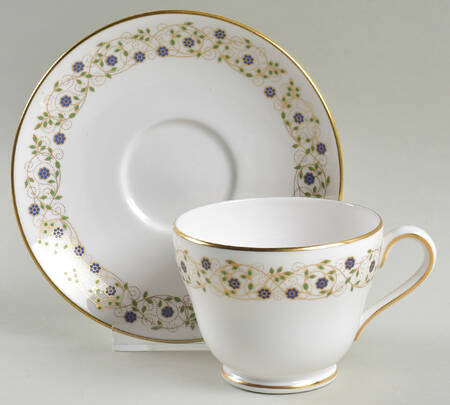 Filigree Footed Cup & Saucer Set