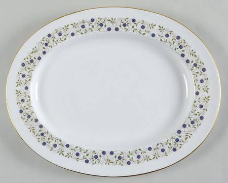 Filigree 12" Oval Serving Platter