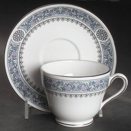 Firenze Footed Cup & Saucer Set