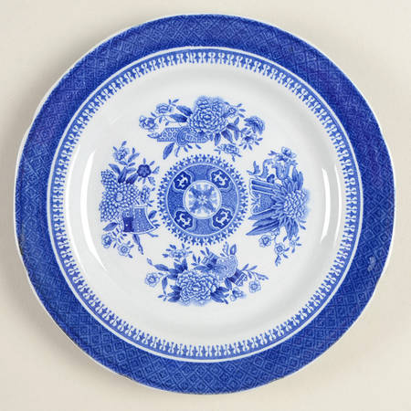 Fitzhugh Blue Bread & Butter Plate