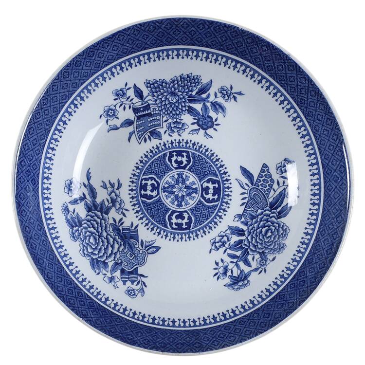 Fitzhugh Blue Saucer for Canton Shape Oversized Cup
