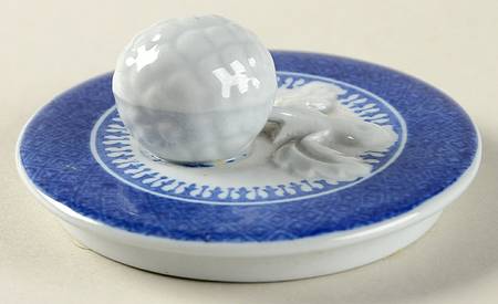 Fitzhugh Blue Lid for Sugar Bowl