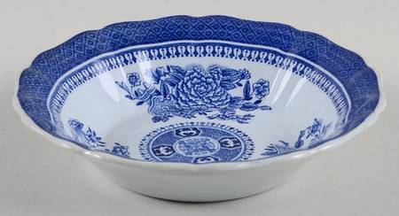 Fitzhugh Blue Fruit/Dessert (Sauce) Bowl