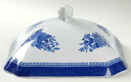 Fitzhugh Blue Lid for Square Vegetable