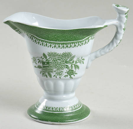 Fitzhugh Green Mini Creamer