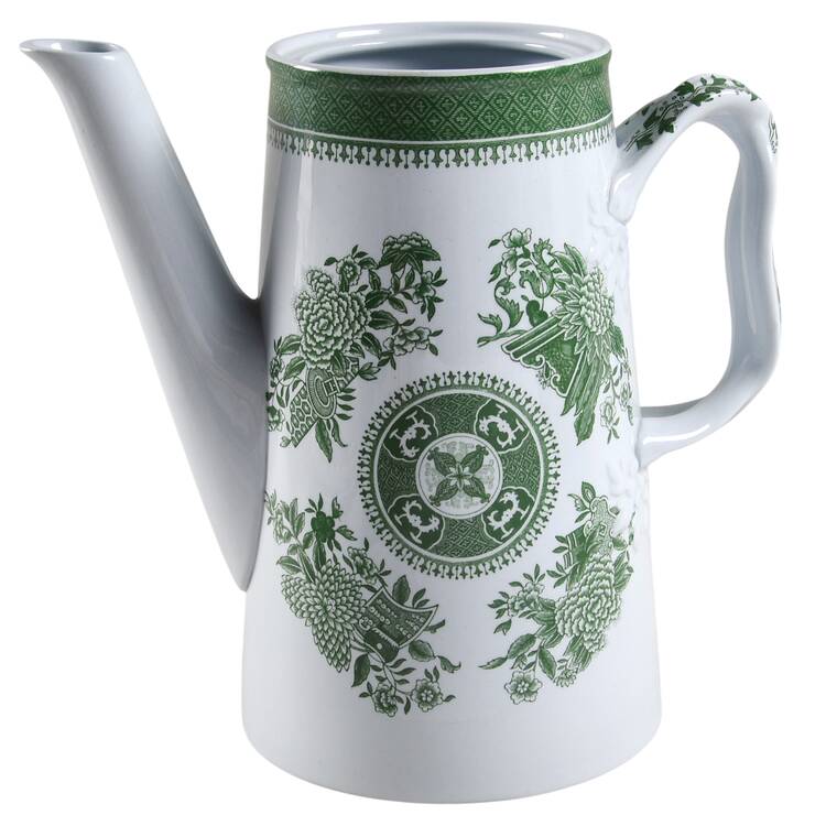 Fitzhugh Green Coffee Pot No Lid