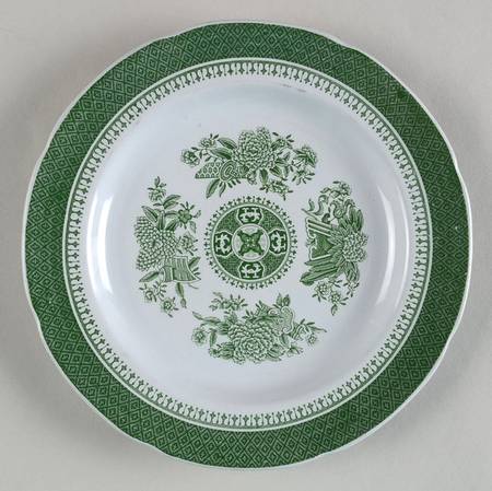 Fitzhugh Green Dessert/Pie Plate