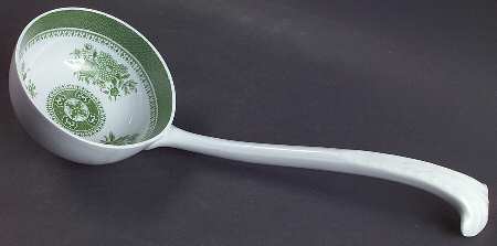 Fitzhugh Green Tureen Ladle
