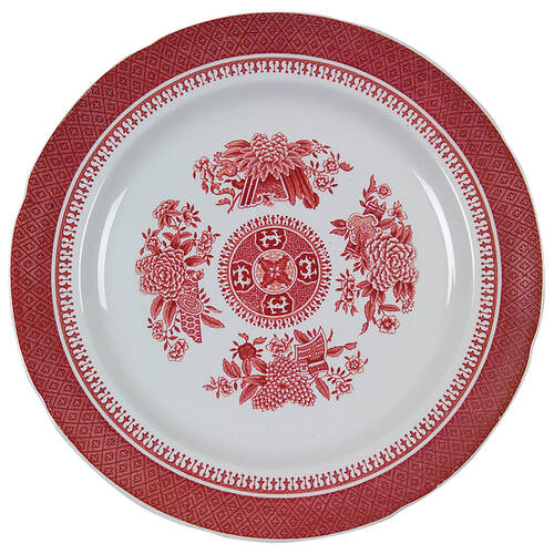 Fitzhugh Red Salad Plate