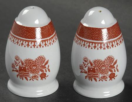 Fitzhugh Red Salt & Pepper Set