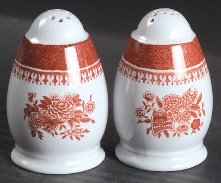 Fitzhugh Red Salt & Pepper Set