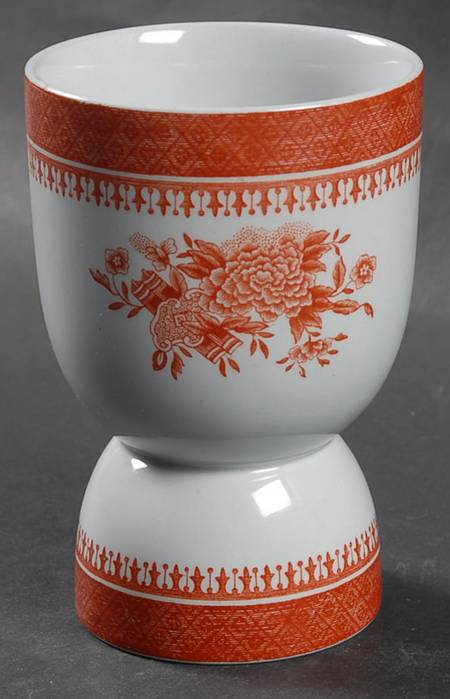 Fitzhugh Red Double Egg Cup by Spode