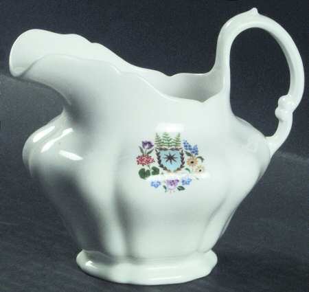 Floral Armorial Creamer by Spode