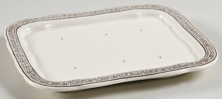 Florence Rectangular Cheese Dish with Lid, No Lid