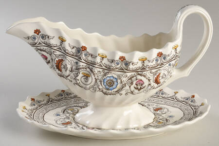 Florence Gravy Boat & Underplate/Relish